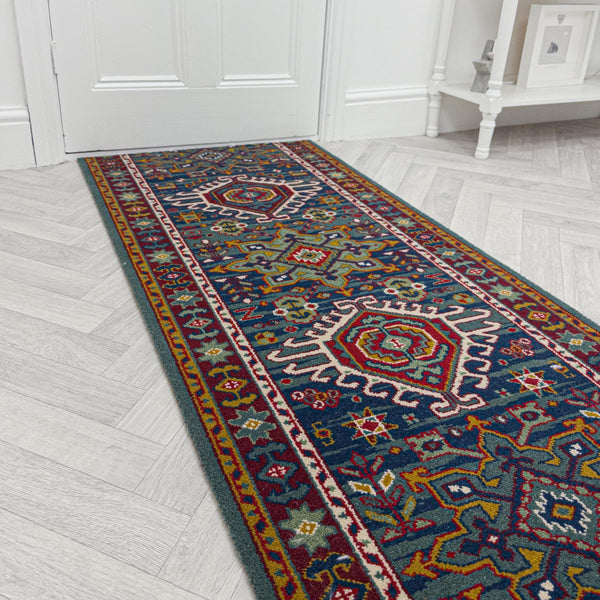 Emir Blue 210624  Hall Runner