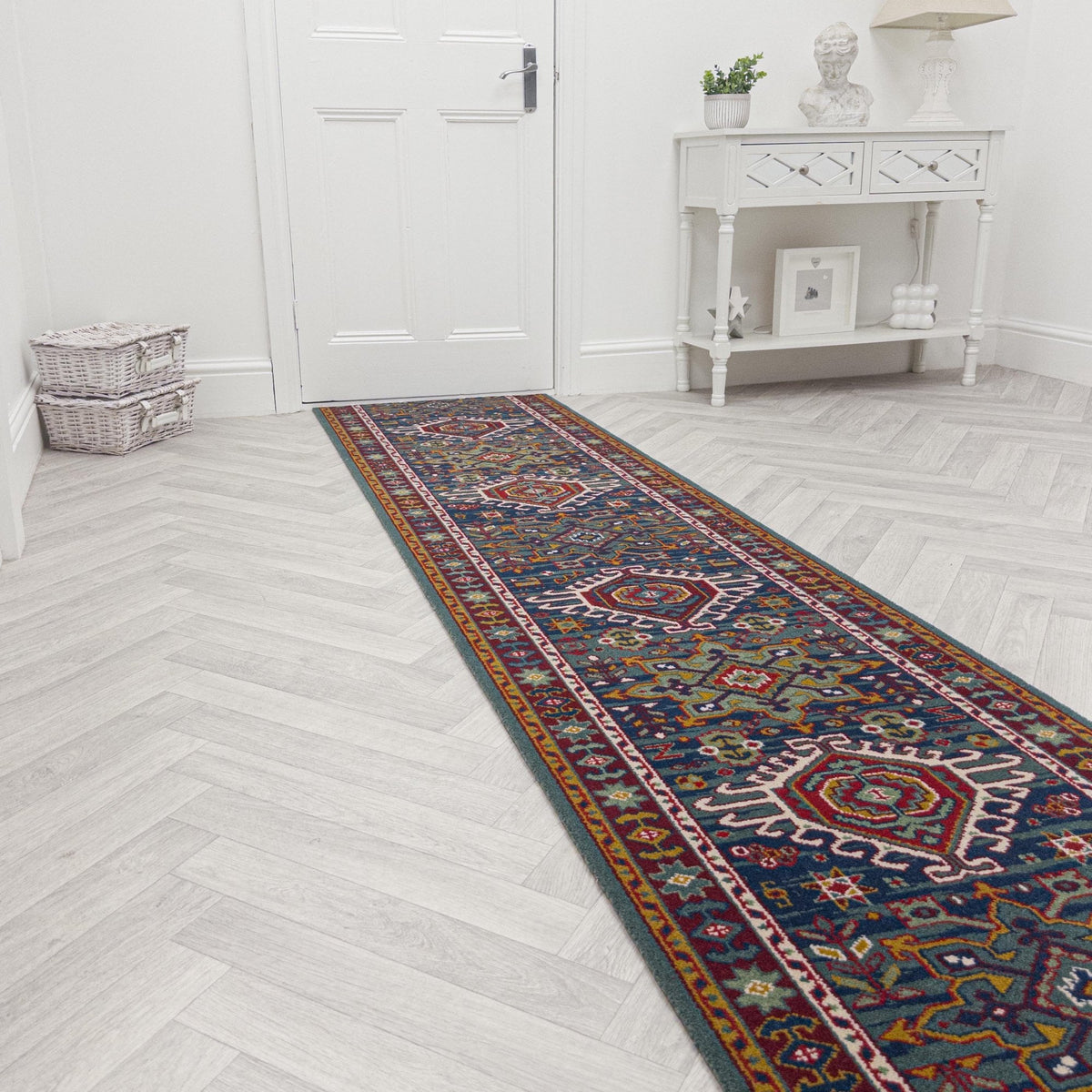 Emir Blue 210624  Hall Runner
