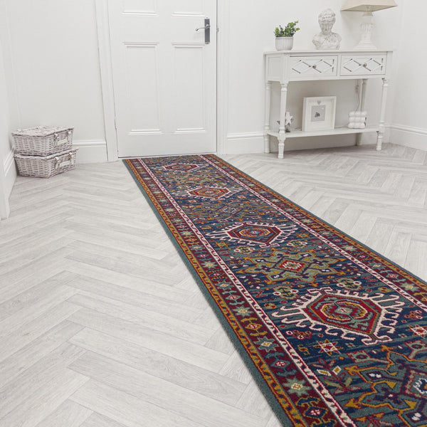 Emir Blue 210624  Hall Runner