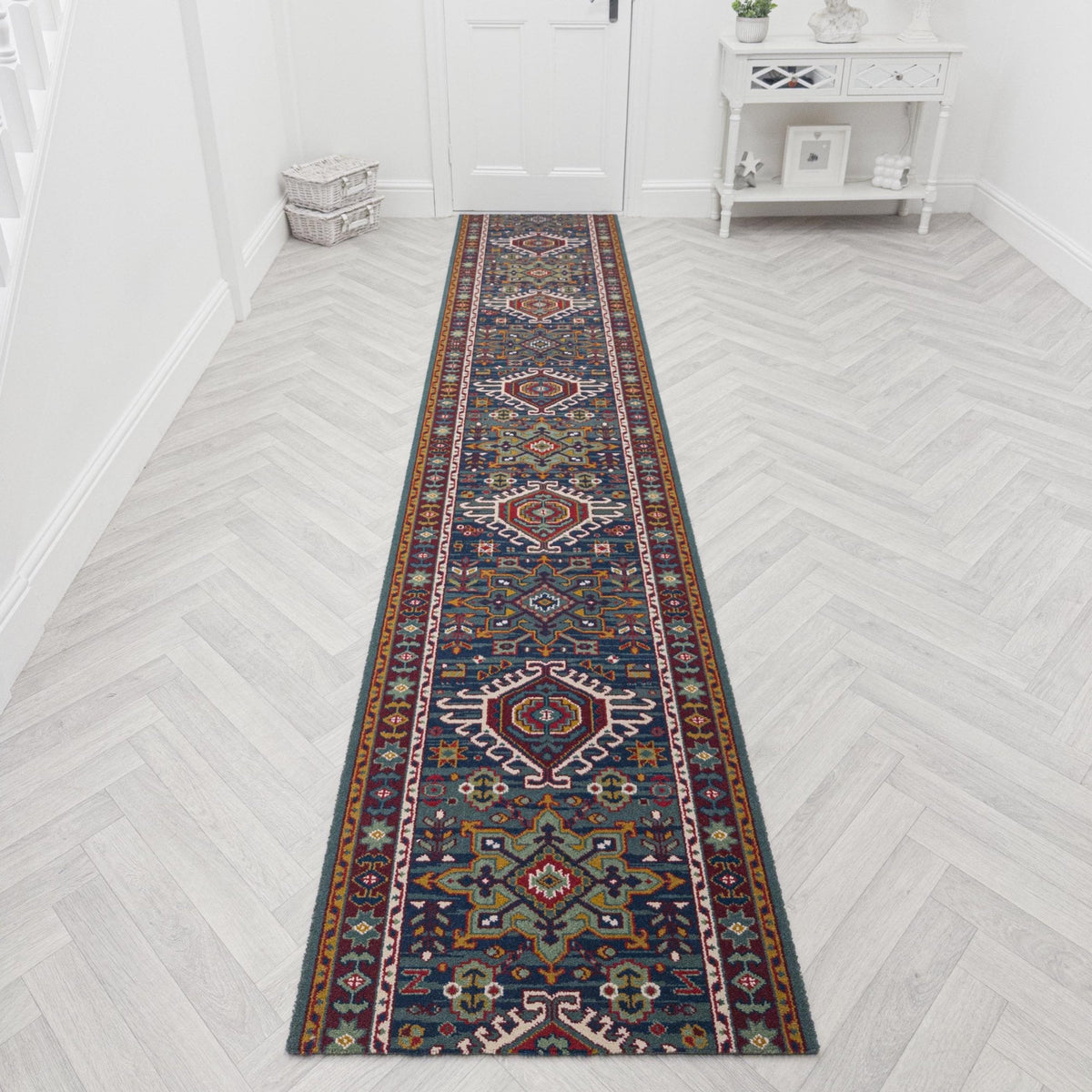 Emir Blue 210624  Hall Runner