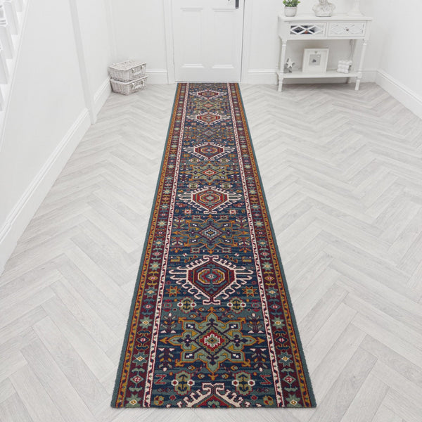 Emir Blue 210624  Hall Runner