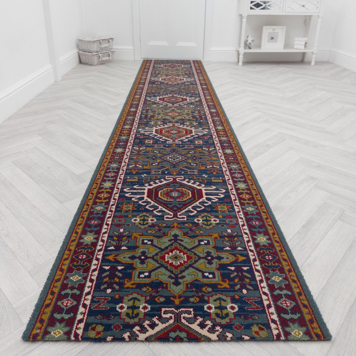 Emir Blue 210624  Hall Runner