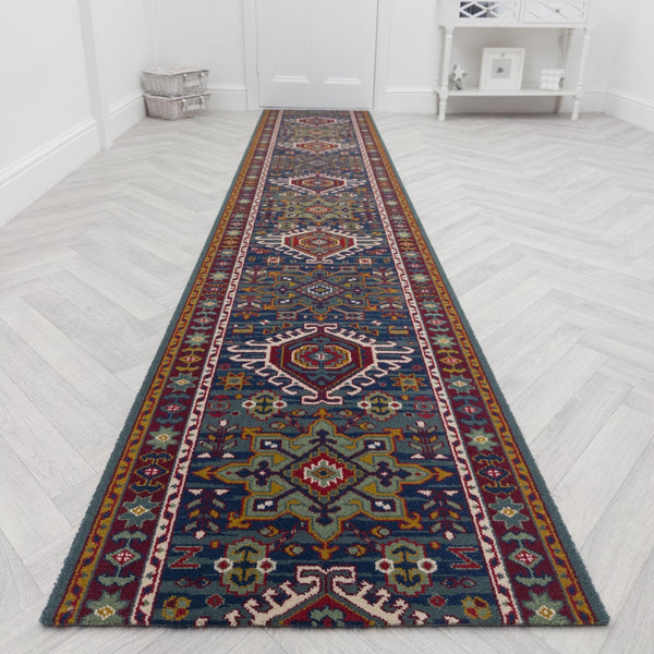Emir Blue 210624  Hall Runner