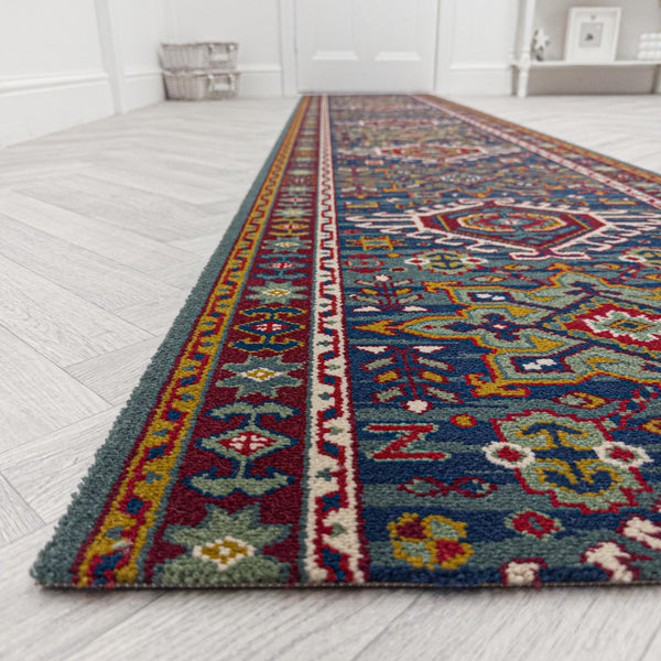 Emir Blue 210624  Hall Runner