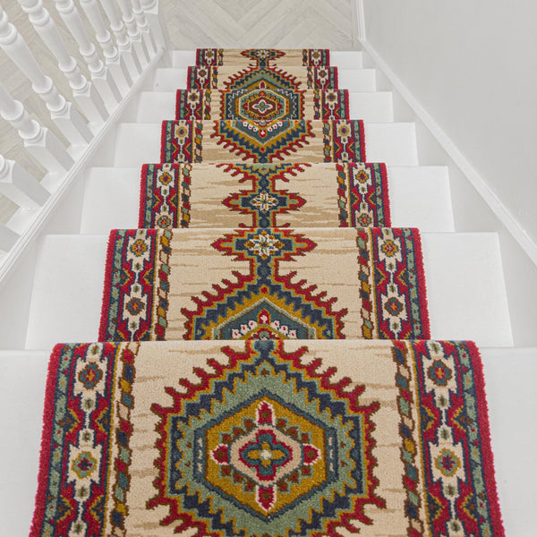 Sultan Beige 210707 Tapis d’escalier