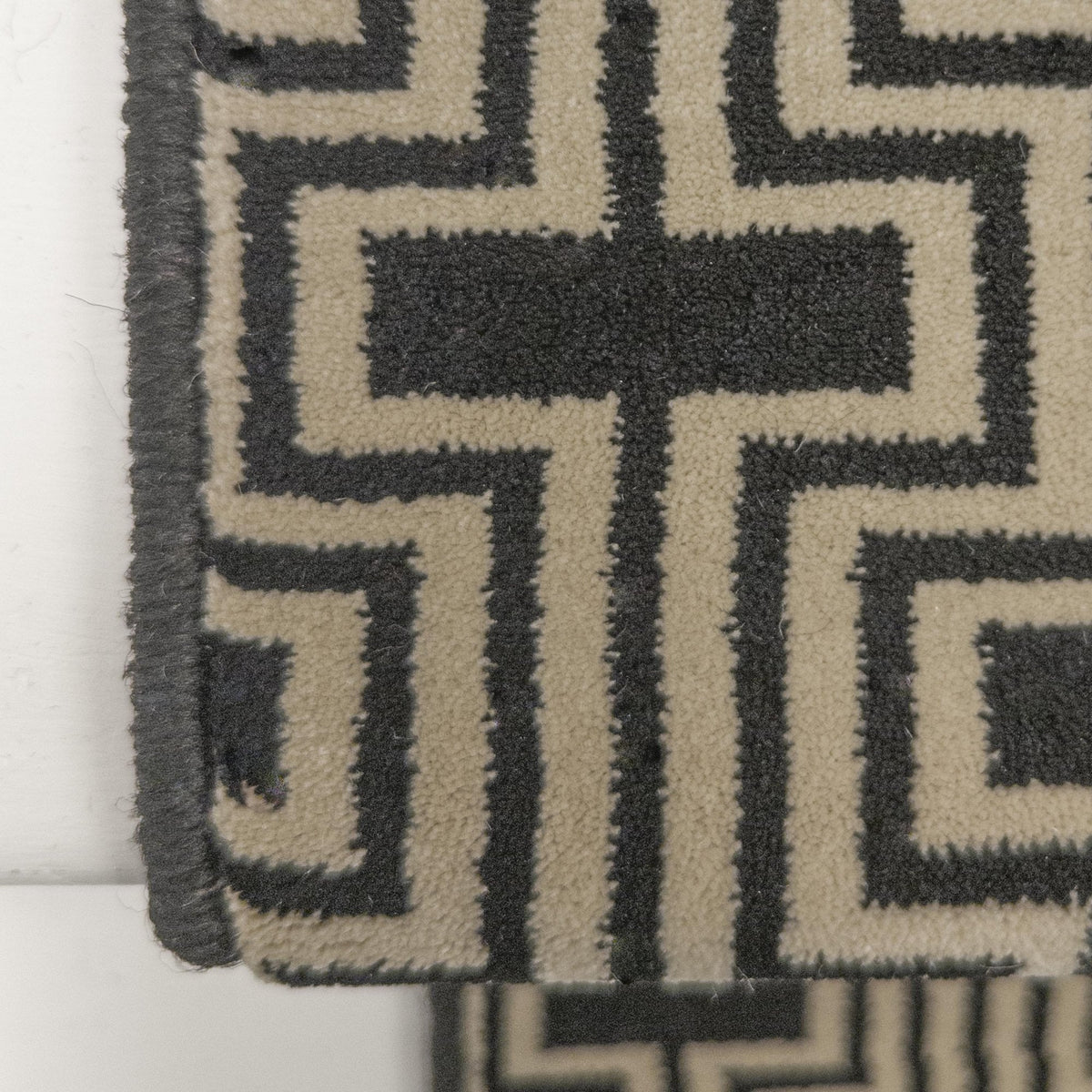 Regents Modern Black Magic Stair Runner