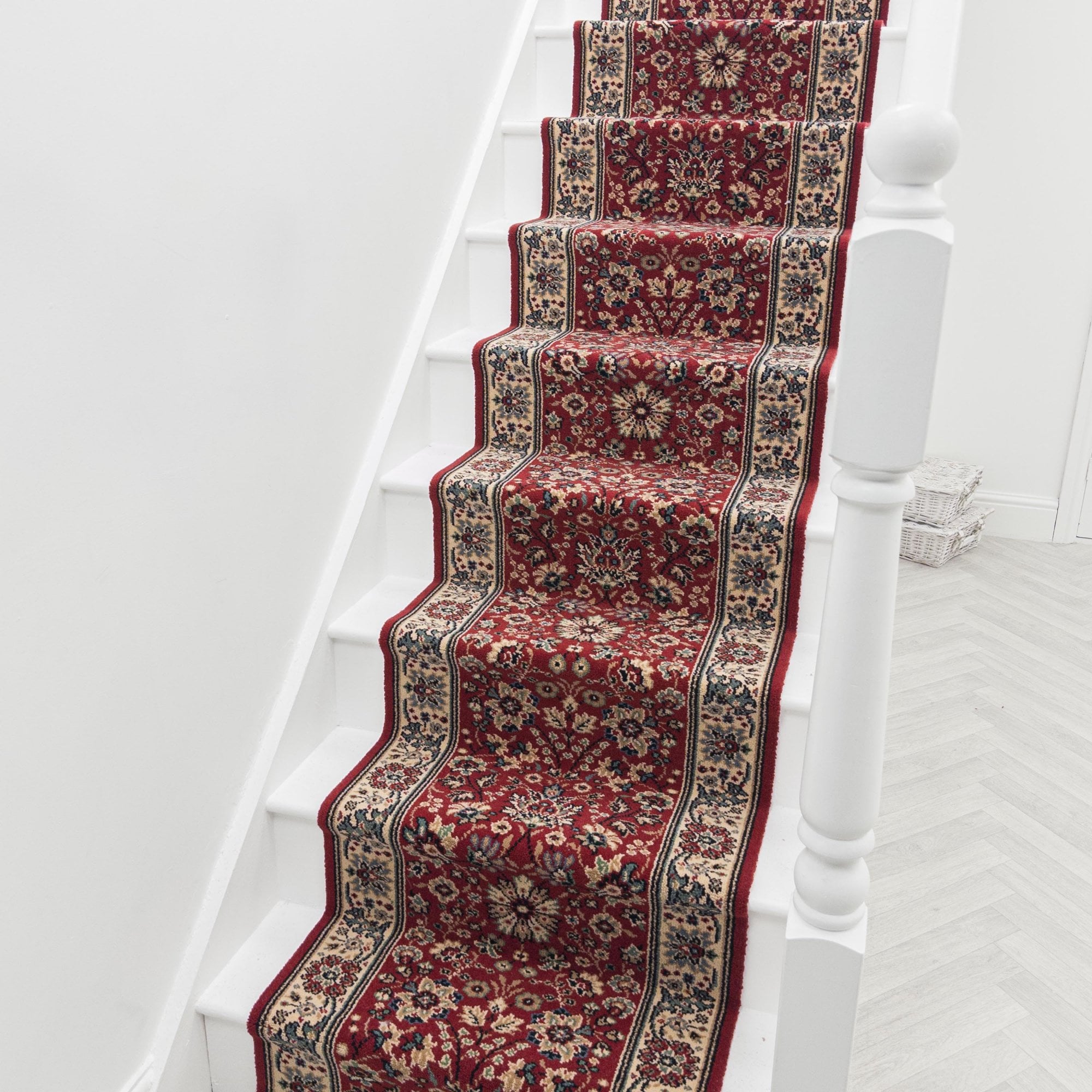 Antika Red 250600 Stair Runners | Runrug