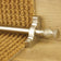 Country Satin Nickel Arran Plain Sample