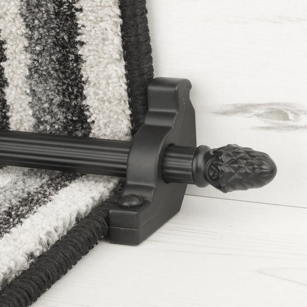 Country Black Sherwood Reeded Sample