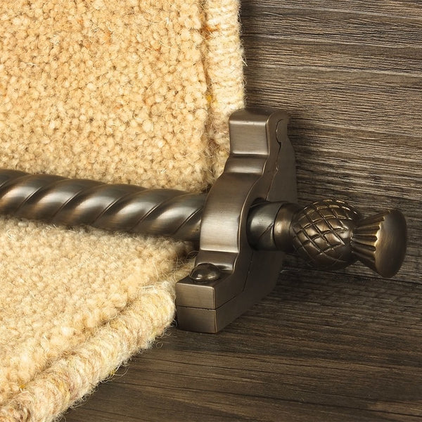 Country Bronze Finish Arran Spiral Sample