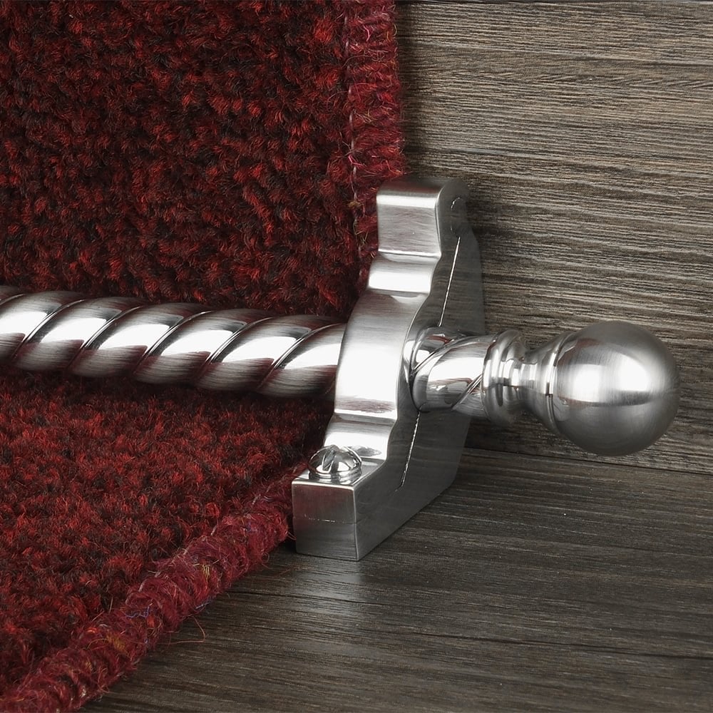 Country Brushed Chrome Balladeer Spiral Sample