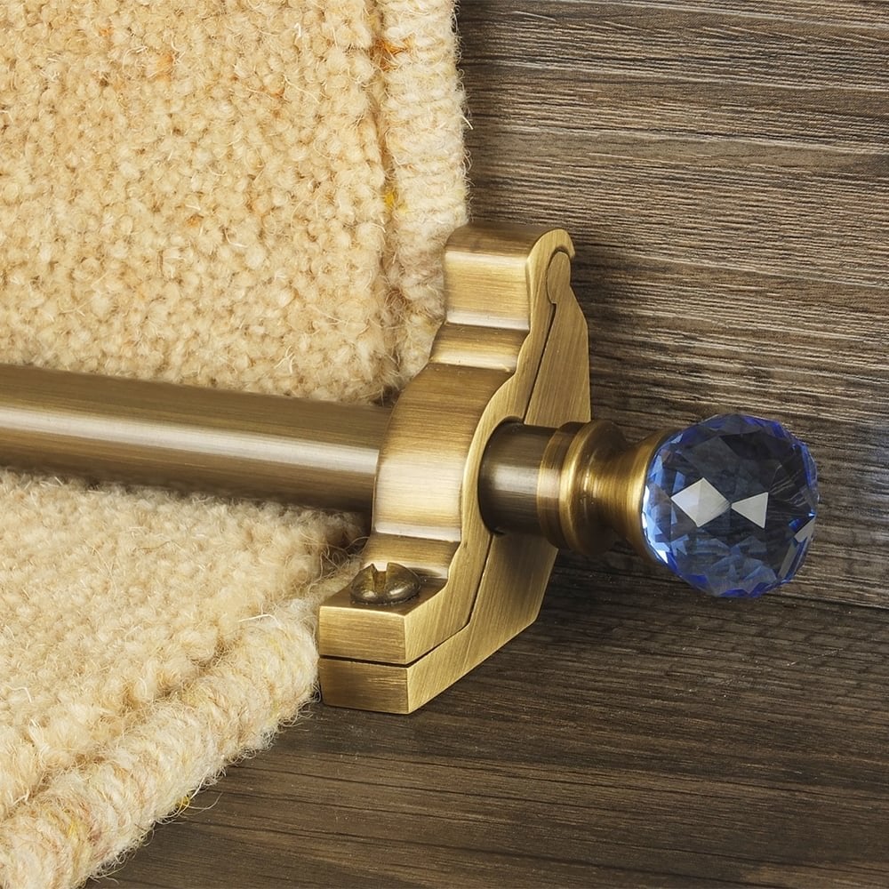 Crystal Antique Brass Sky Plain Sample