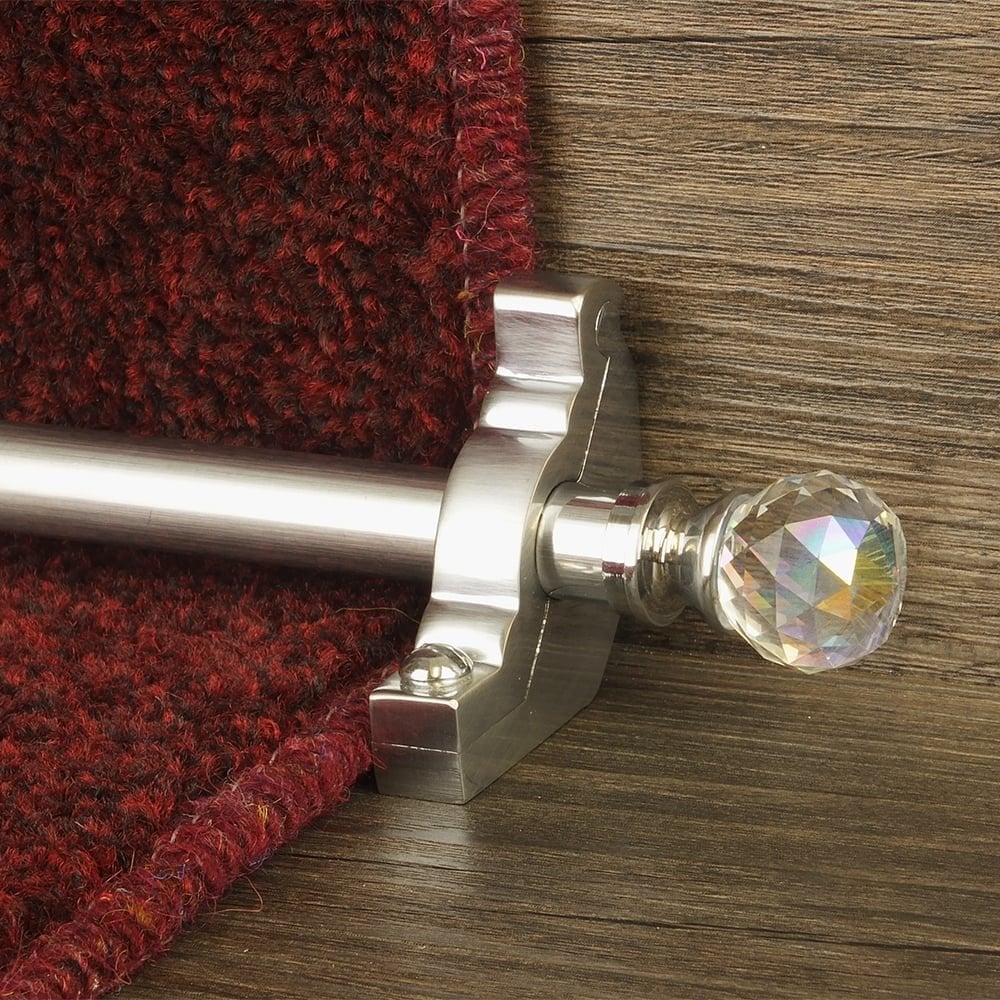 Crystal Brushed Chrome Rainbow Plain Sample