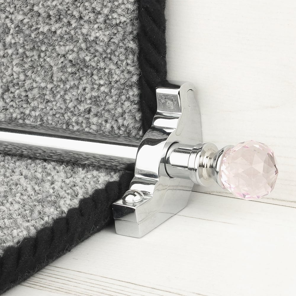 Crystal Chrome Rose Plain Sample