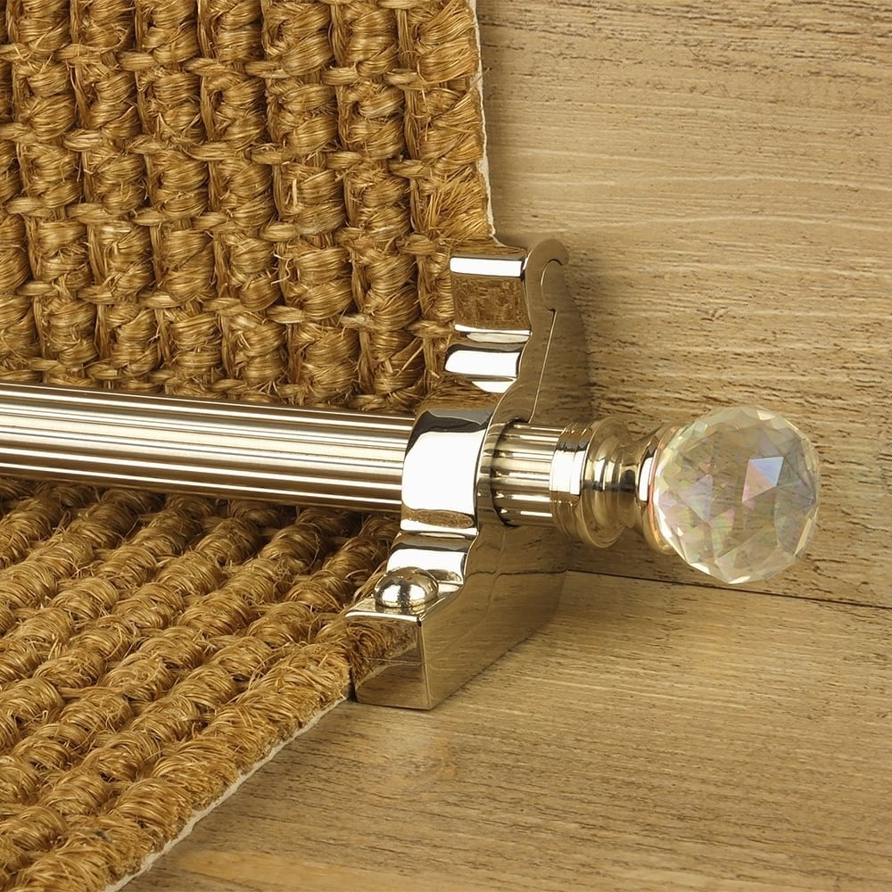 Crystal Polished Nickel Rainbow Reeded Sample