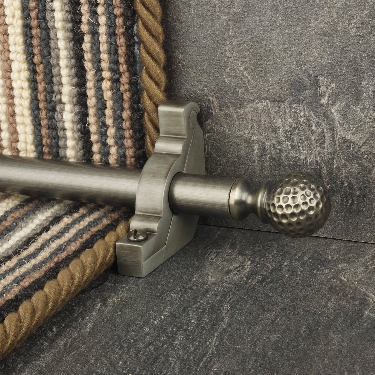 Eastern Promise Pewter Dune Plain Sample