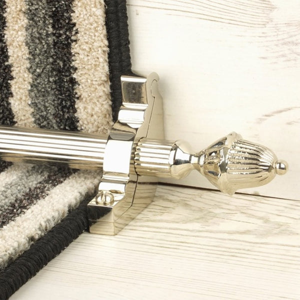 Eastern Promise Polished Nickel Dubai Reeded Sample