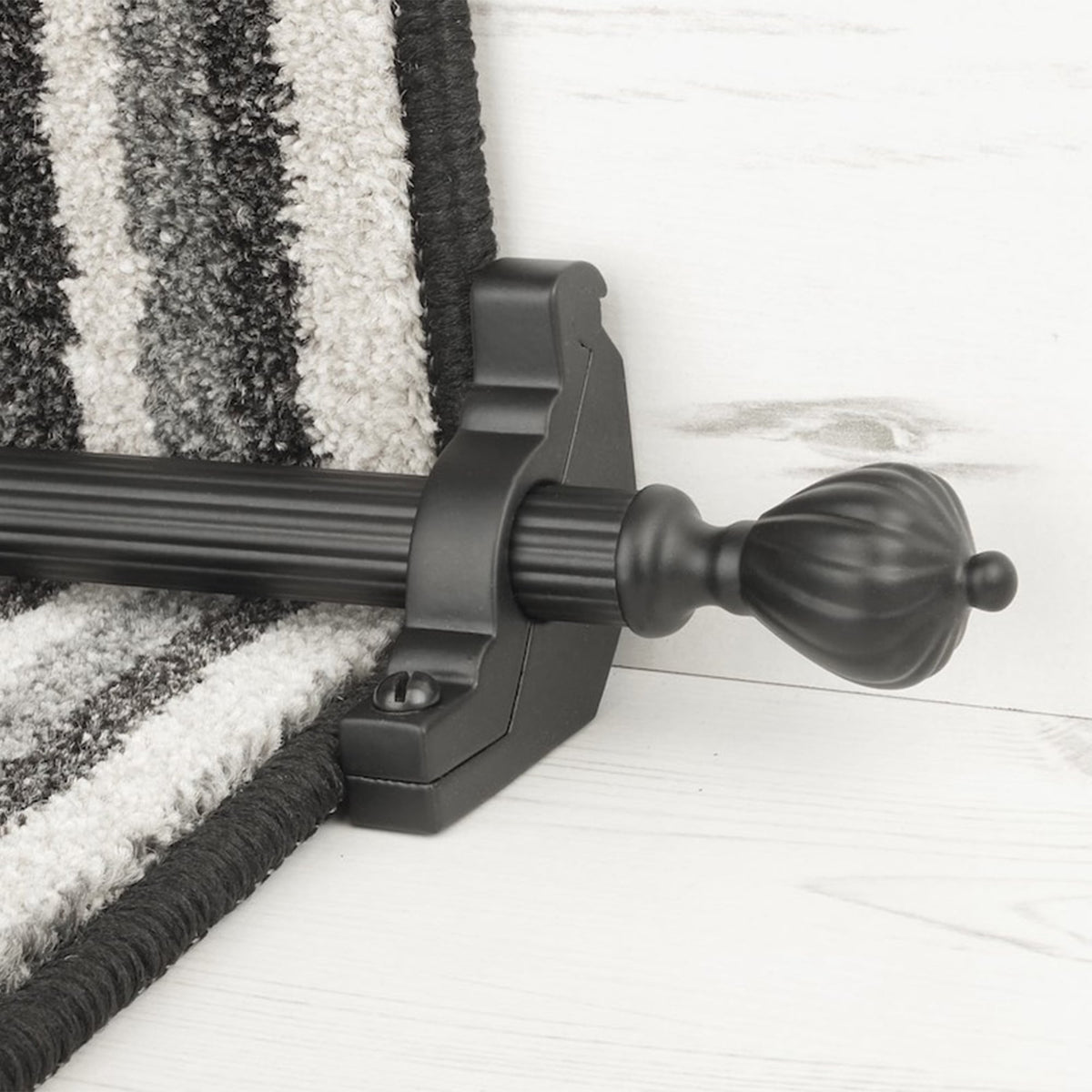 Eastern Promise Black Cairo Reeded Sample