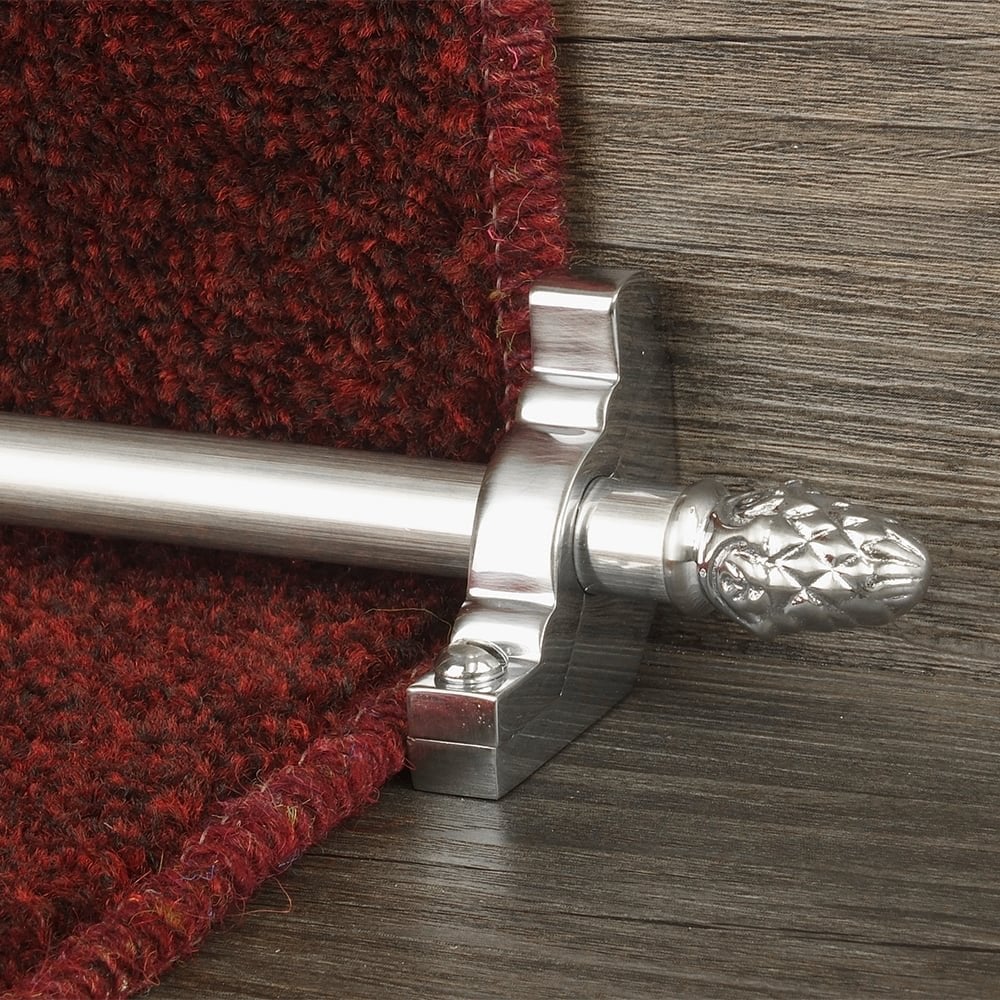 Country Brushed Chrome Sherwood Plain Sample