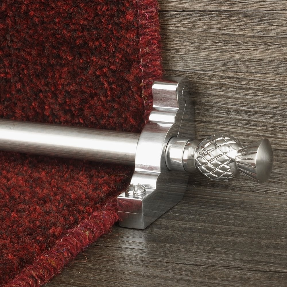 Country Brushed Chrome Arran Plain Sample
