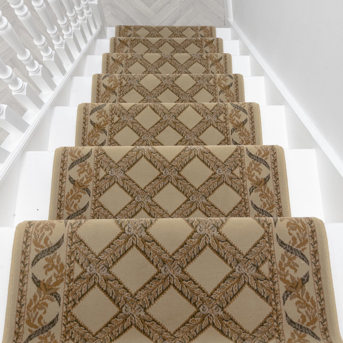 Garden Trellis Alabaster Stair Runner
