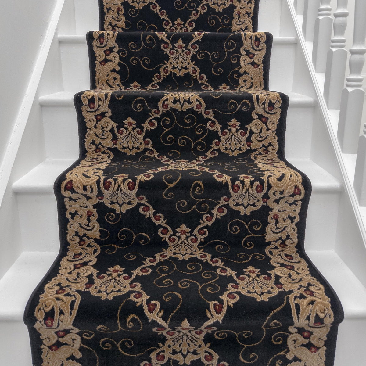 Elegance Ink Well Stair Runner