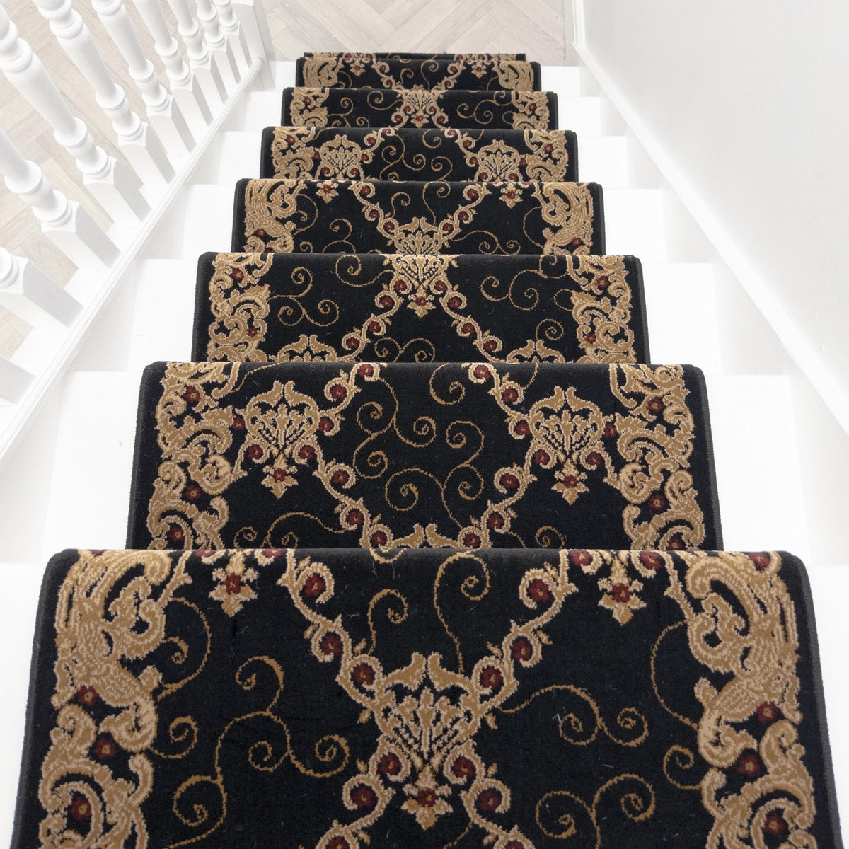 Elegance Ink Well Stair Runner