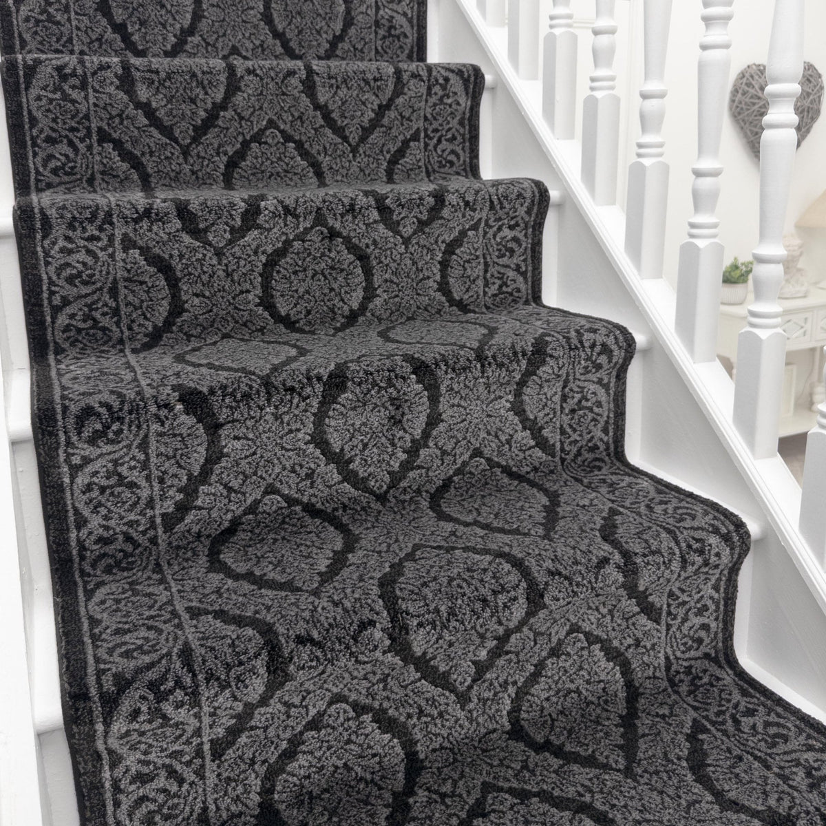 Persia Black Stair Runner