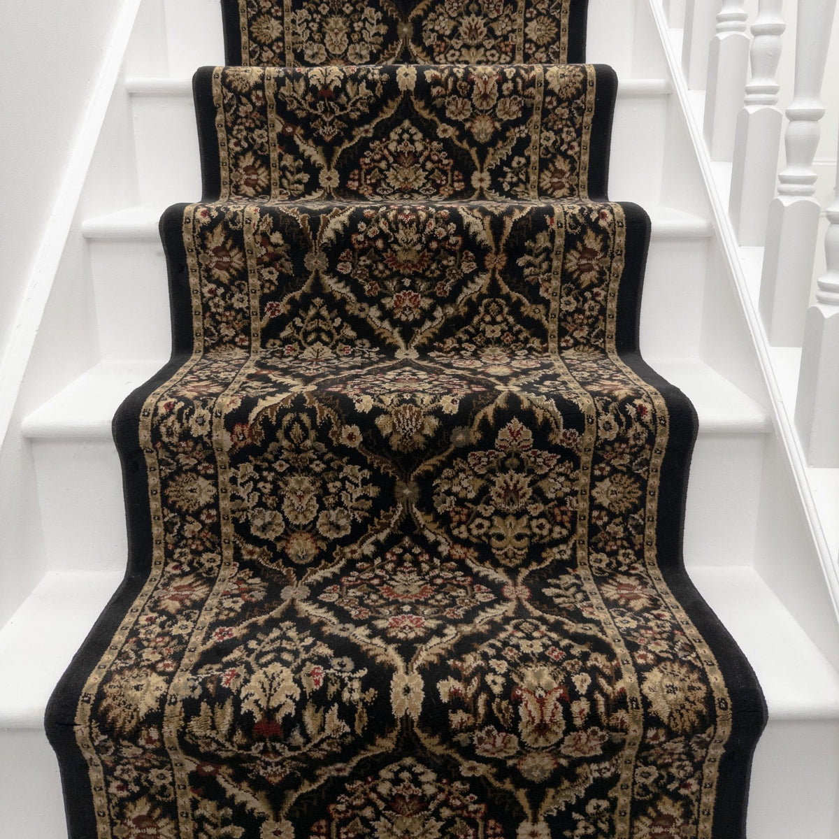 Da Vinci Nero Stair Runner