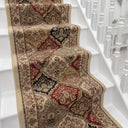 Da Vinci Peacock Magic Stair Runner - 1ft / 2ft 2in