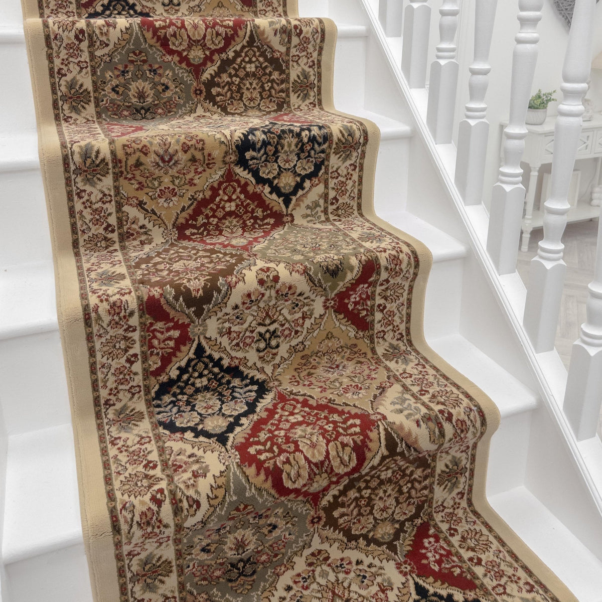 Da Vinci Peacock Magic Stair Runner