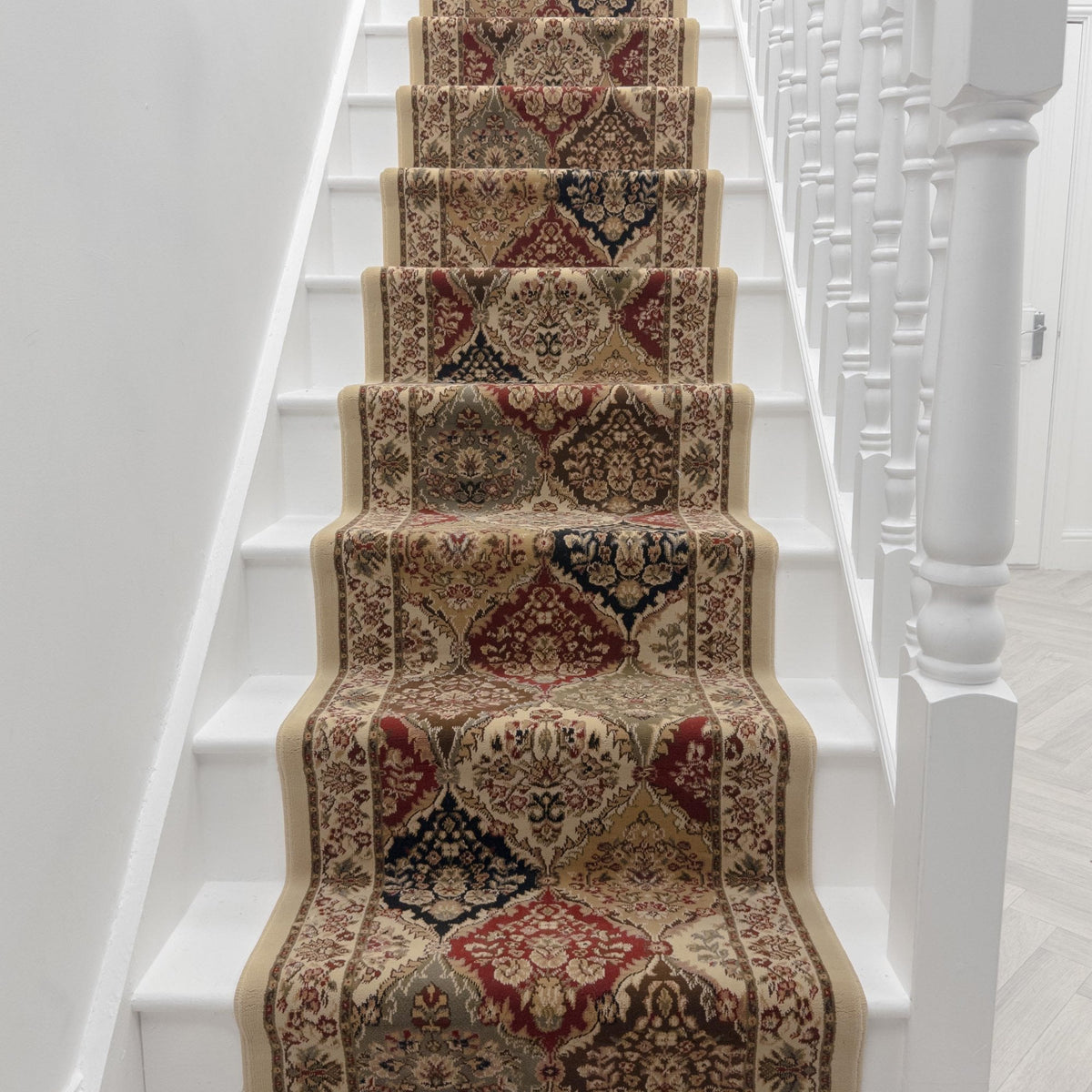 Da Vinci Peacock Magic Stair Runner
