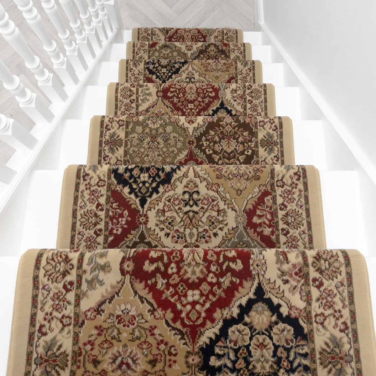 Da Vinci Peacock Magic Stair Runner