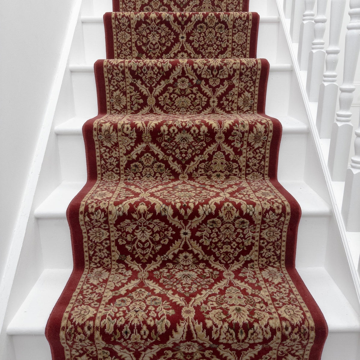 Da Vinci Bristol Red Stair Runner