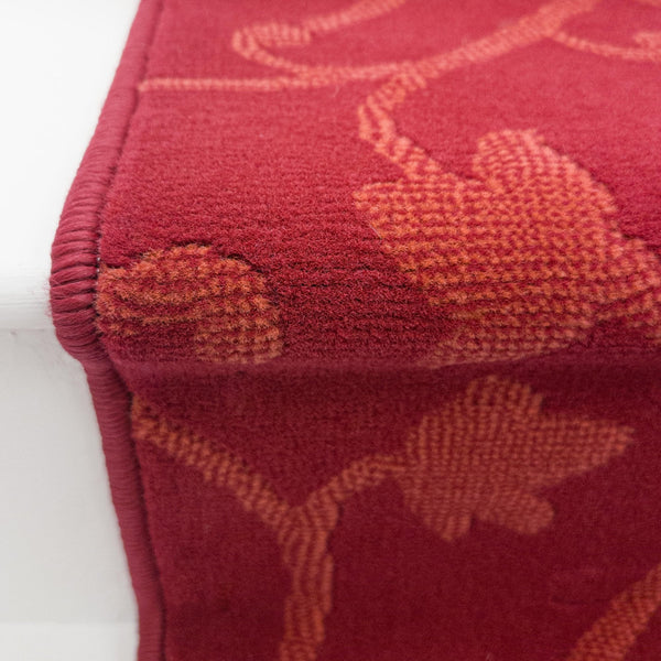 Vines Red Stair Runner