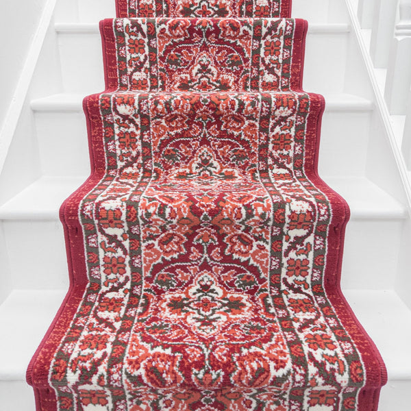 Senneh Red Stair Runner