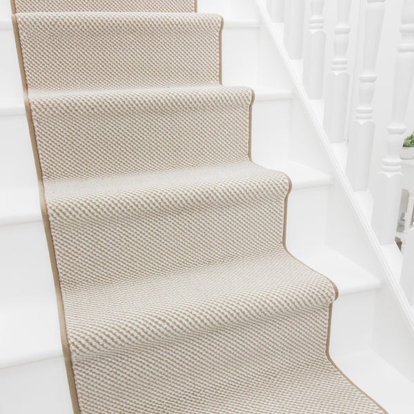 Hazy Brown Stair Runner