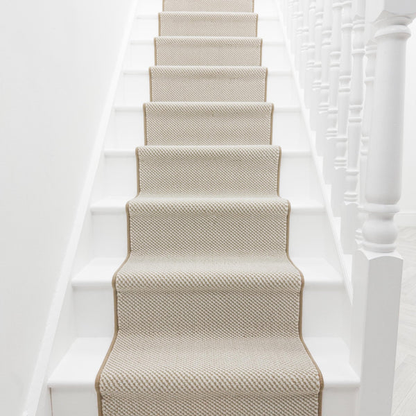 Hazy Brown Stair Runner