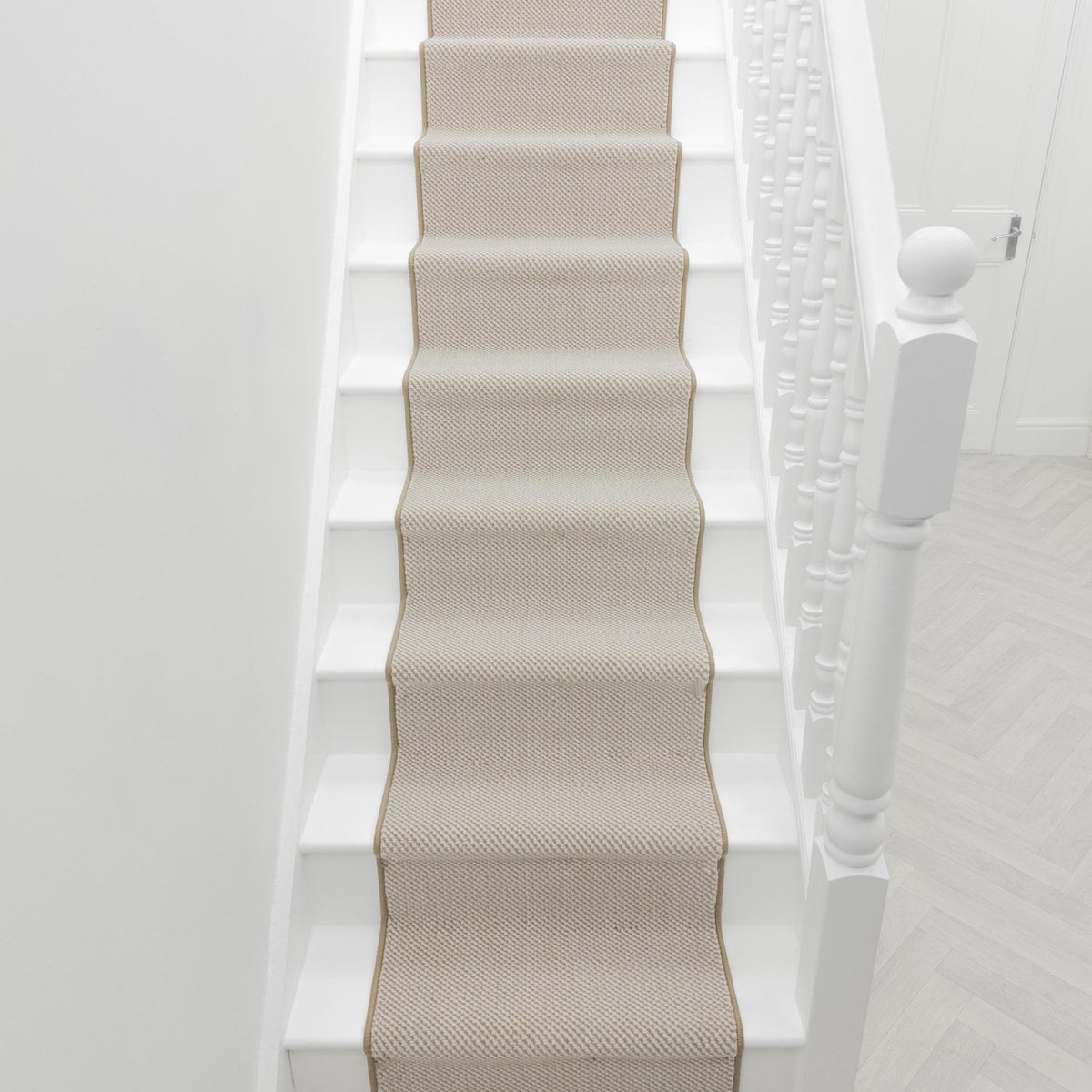 Hazy Brown Stair Runner