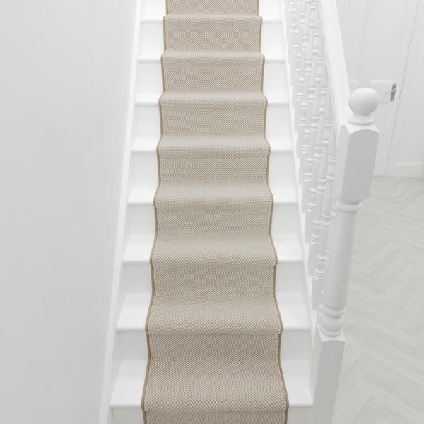Hazy Brown Stair Runner
