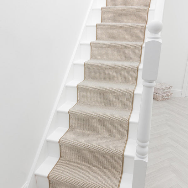Hazy Brown Stair Runner