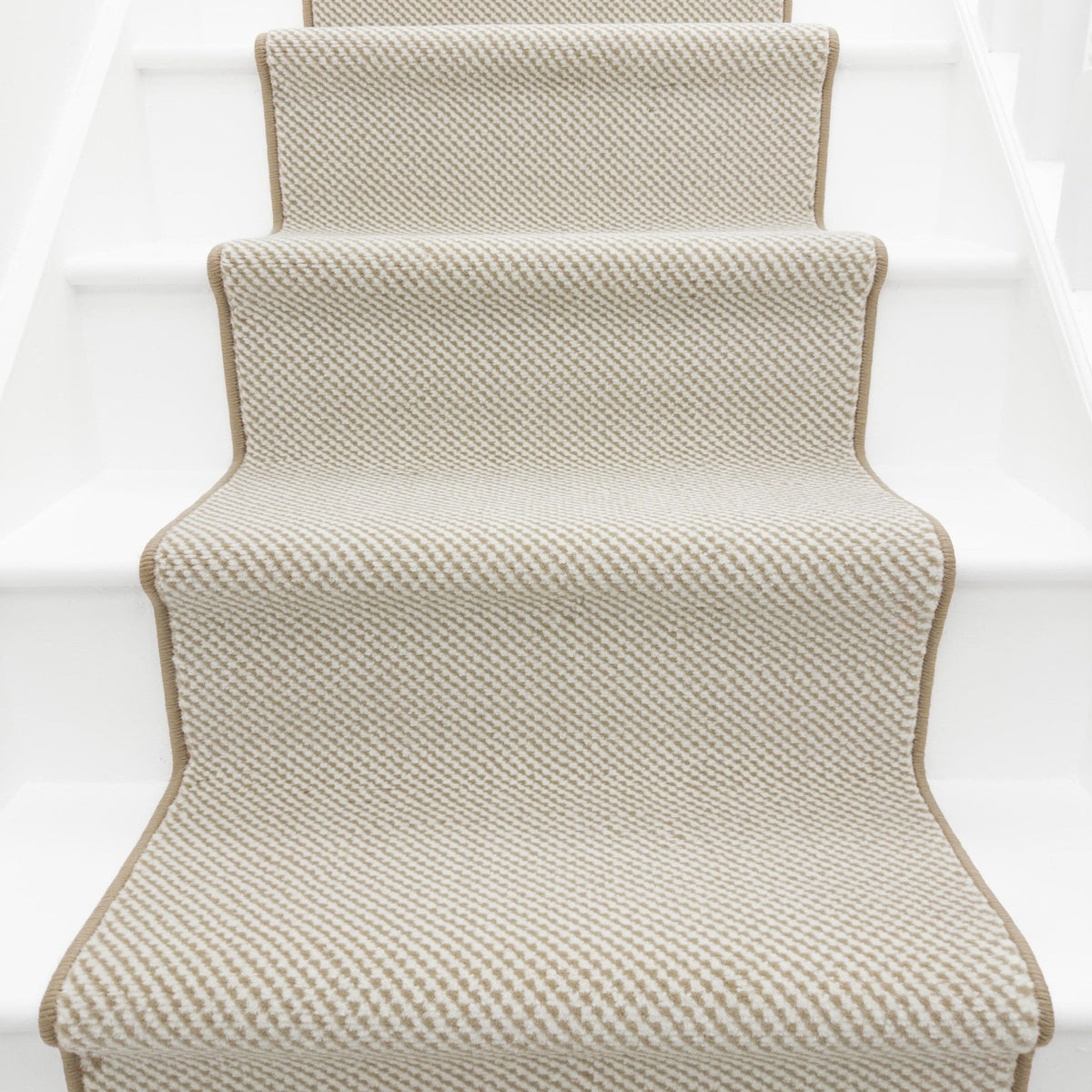 Hazy Brown Stair Runner