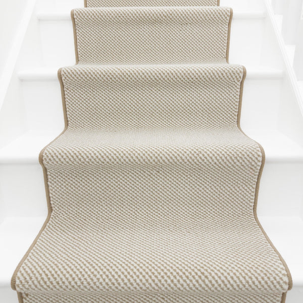 Hazy Brown Stair Runner