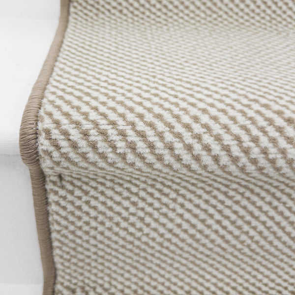Hazy Brown Stair Runner