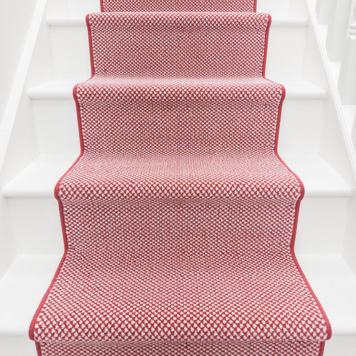 Hazy Red Stair Runner