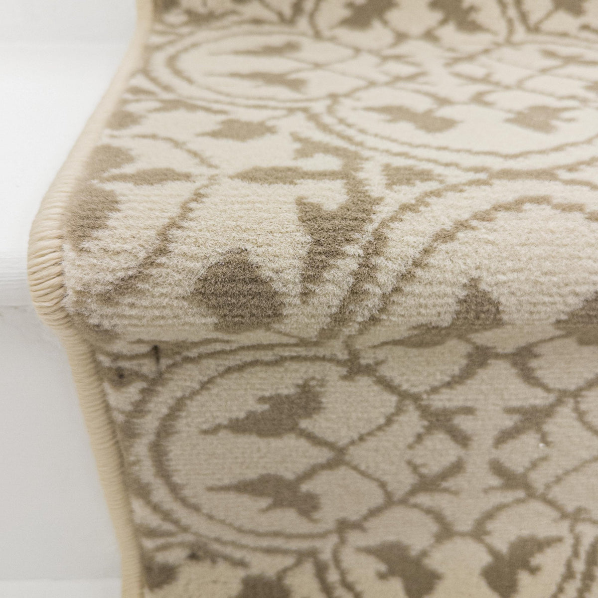 Mosaic Light Beige Stair Runner