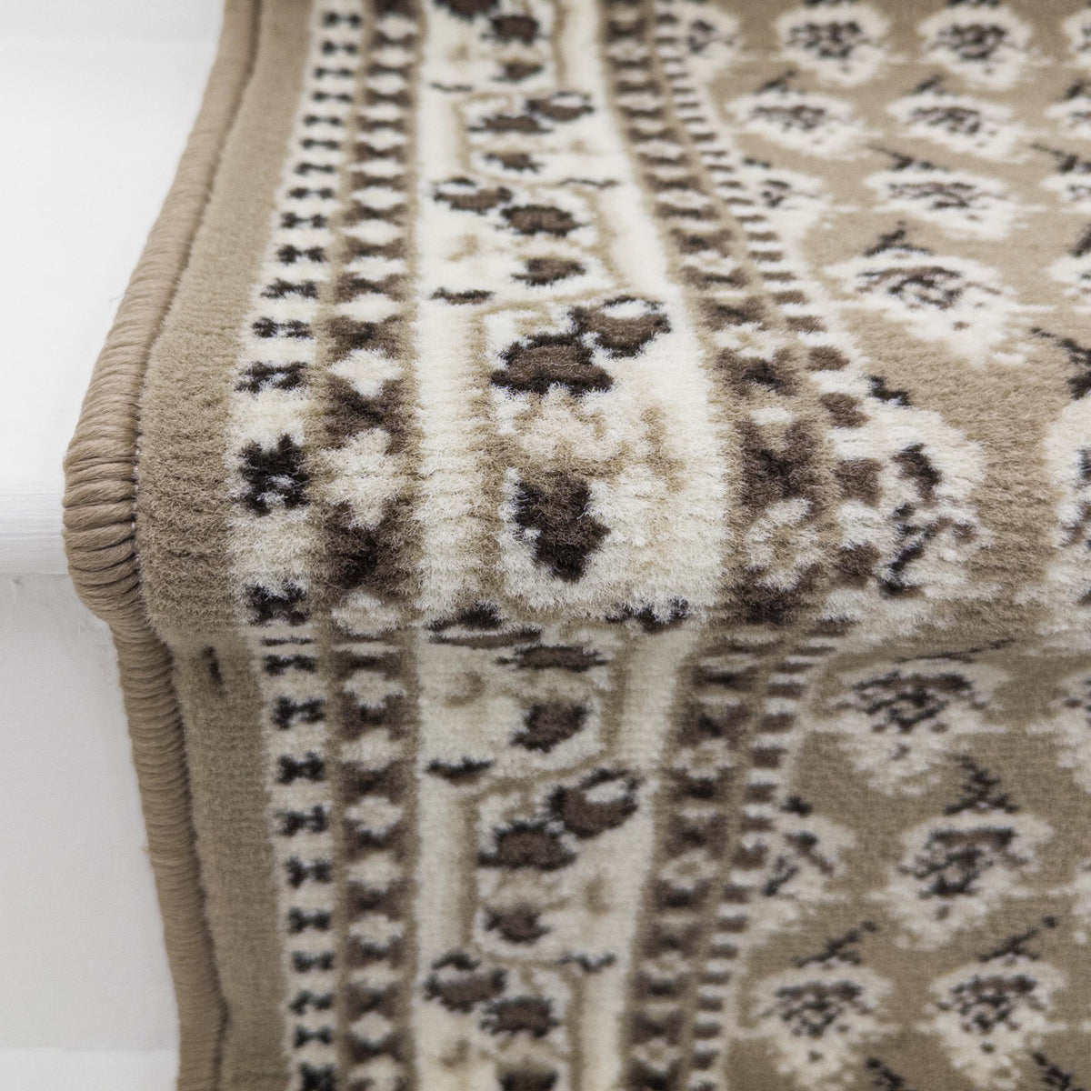 Peacock Beige Stair Runner