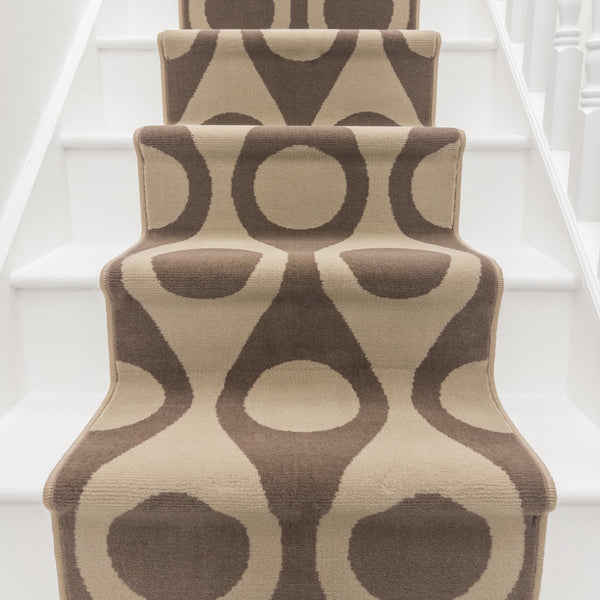 Pop Brown Stair Runner