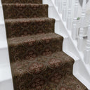 Dynasty Green Chou Stair Runner - 1ft / 2ft 2in