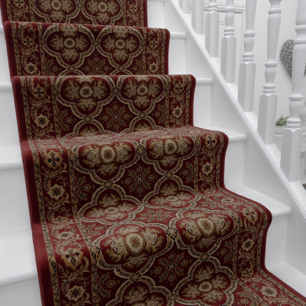 Dynasty Red Sui Stair Runner
